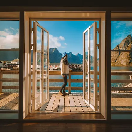 Ferienwohnung Reinefjorden Sjøhus Exterior foto