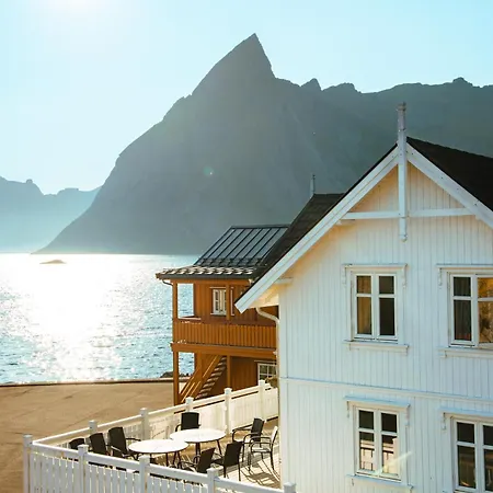 Ferienwohnung Reinefjorden Sjøhus Exterior foto