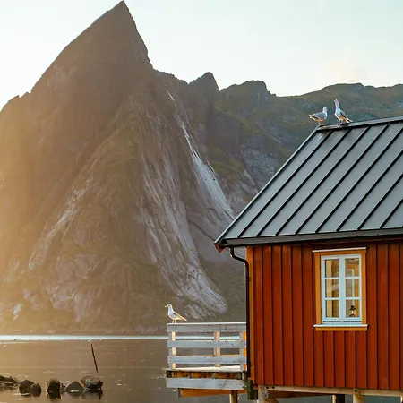 Ferienwohnung Reinefjorden Sjøhus Exterior foto
