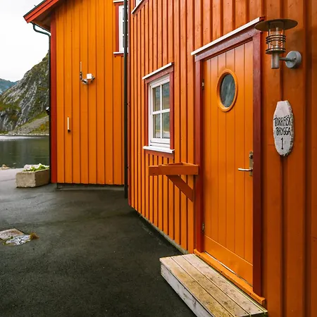 Ferienwohnung Reinefjorden Sjøhus Exterior foto