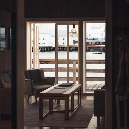 Ferienwohnung Reinefjorden Sjøhus Exterior foto