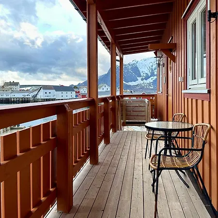Ferienwohnung Reinefjorden Sjøhus Exterior foto