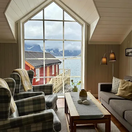 Ferienwohnung Reinefjorden Sjøhus Exterior foto