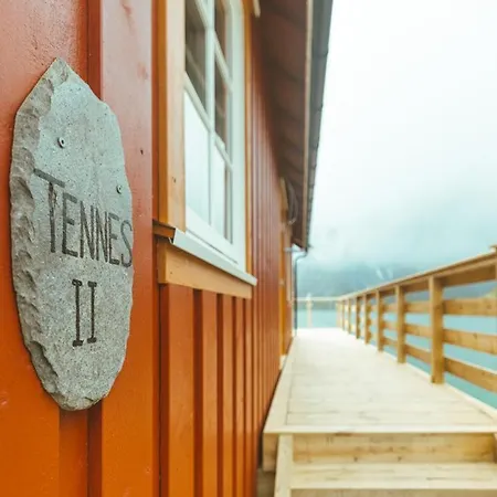 Ferienwohnung Reinefjorden Sjøhus Exterior foto