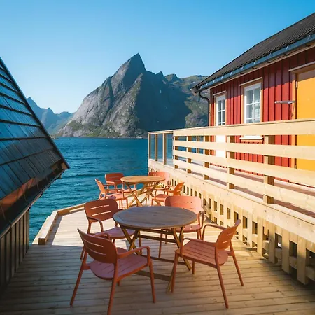Ferienwohnung Reinefjorden Sjøhus Exterior foto