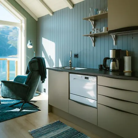 Ferienwohnung Reinefjorden Sjøhus Exterior foto